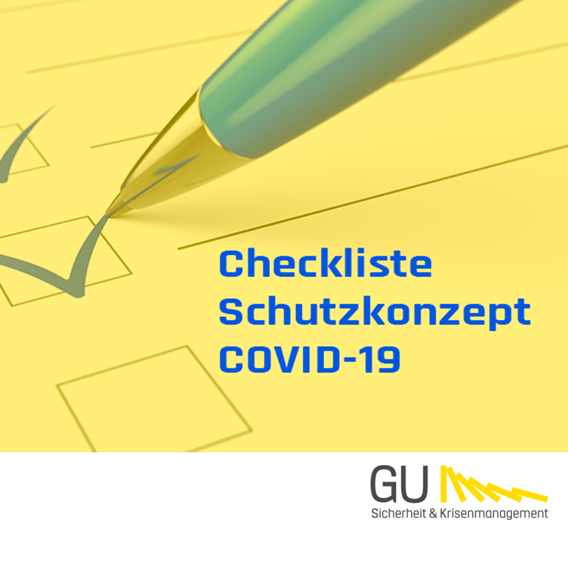 Checkliste Schutzkonzept Covid